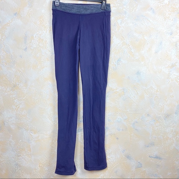 Lululemon‎ Leggings Knit Pants Purple Marled Solid - Picture 1 of 11